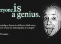 Igaüks on geenius Albert Einstein Nordic Passionista